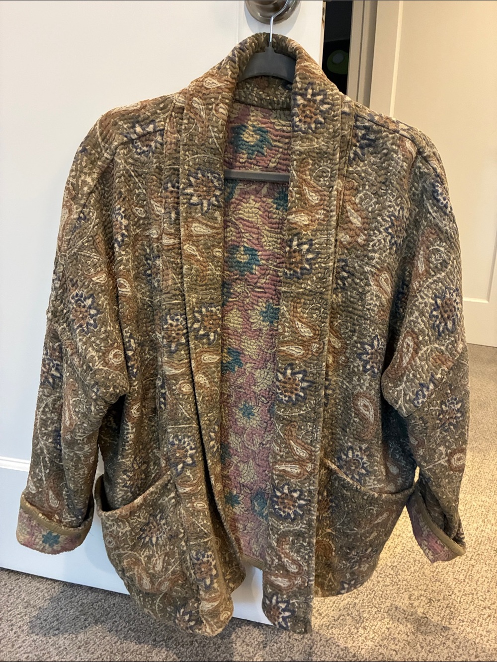 New - Reversible quilted jacket